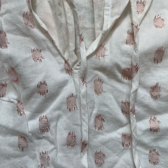 J. Crew Metallic Dot Sleeveless Shirt - Picture 5 of 11